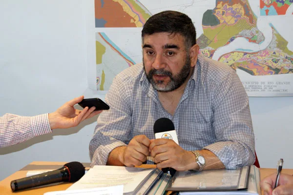 Secretario de Obras y Servicios Públicos del Municipio de Río Grande, Julio Bogado.