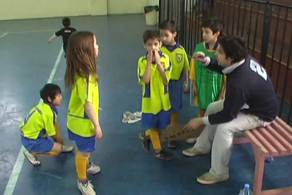 Chicos de toda la ciudad se sumaron al torneo de futsal.