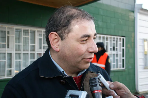 Ministro de Obras Públicas de Tierra del Fuego, Manuel Benegas.