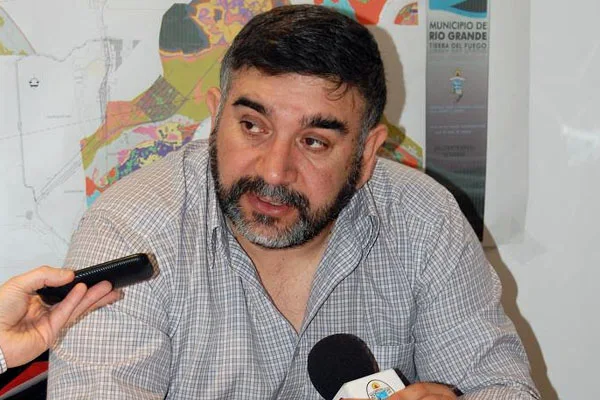 Secretario de Obras y Servicios Públicos del Municipio de Río Grande, Julio Bogado.