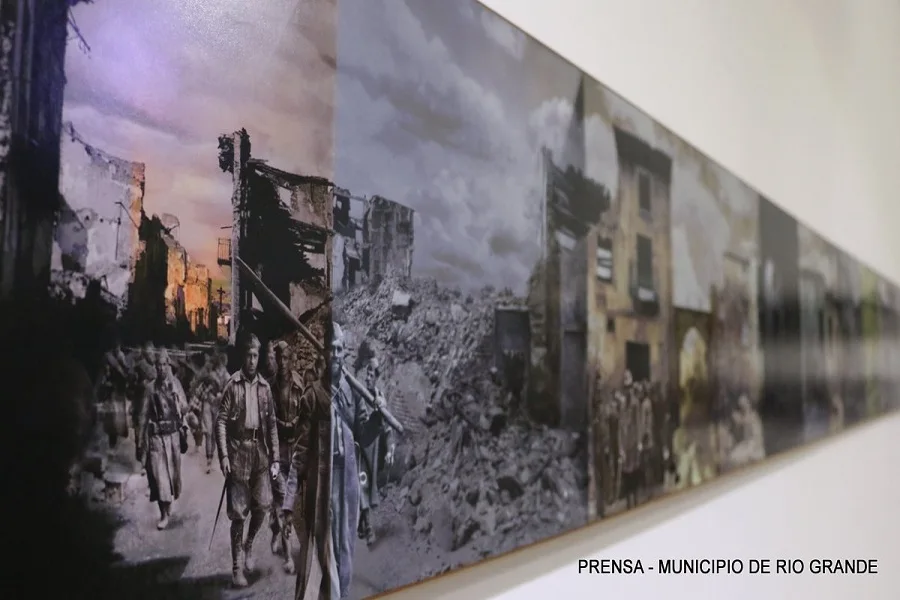 Se abrió la muestra "Memoria y Olvido de la Guerra Civil Española de Belchite a Guernika"
