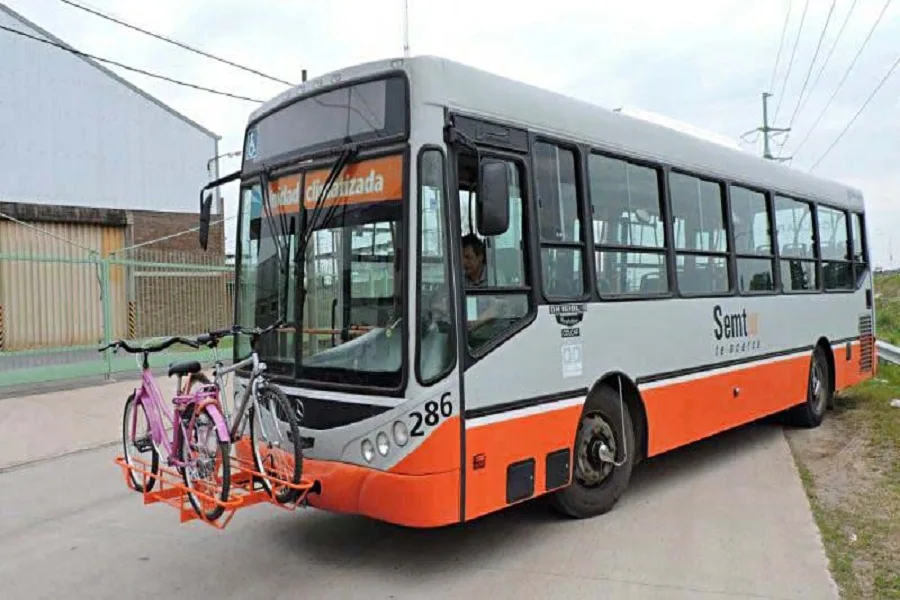  Rosario: Inauguran colectivos con portabicicletas