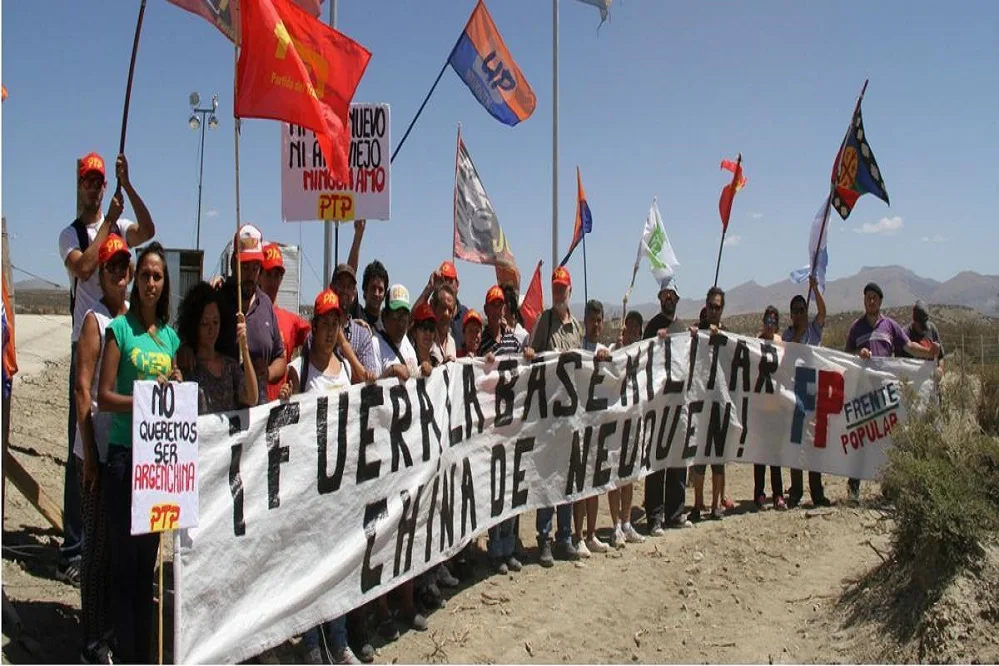 Instalan equipamiento en la Estación Espacial China en Neuquén