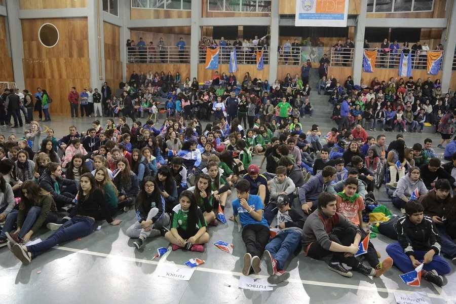 La Gobernadora encabezó el cierre de los Juegos Evita 2016