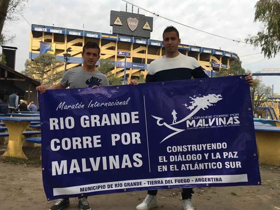 Boca adhiere a la Maratón "Río Grande corre por Malvinas"