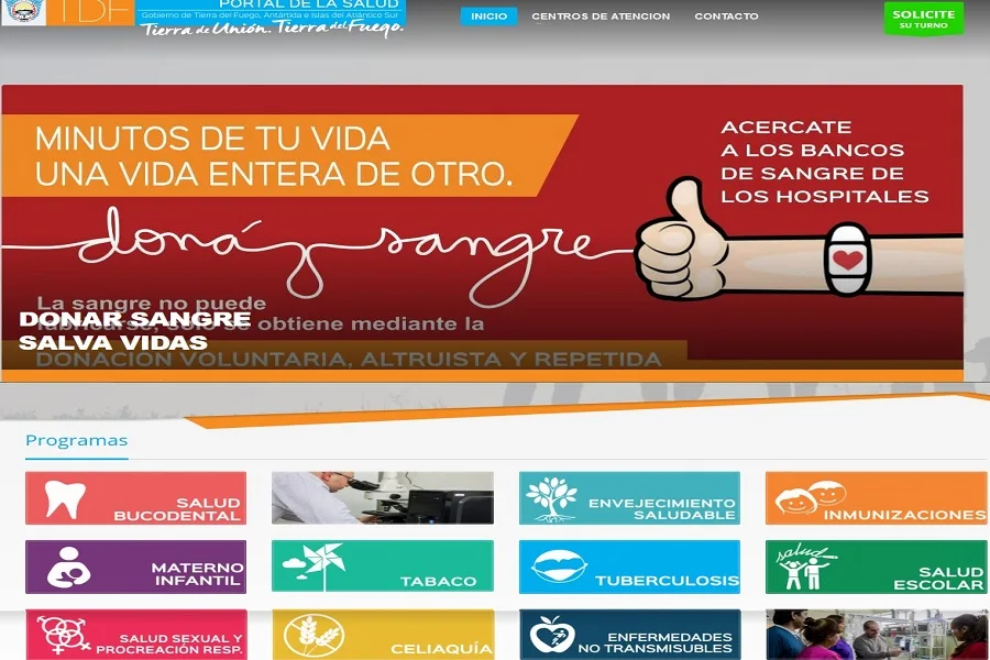 Los turnos para el Hospital Regional Ushuaia y CAPS podrán obtenerse a través de internet