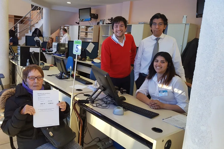 Reparación Histórica: Se realizó la primera firma con huella digital