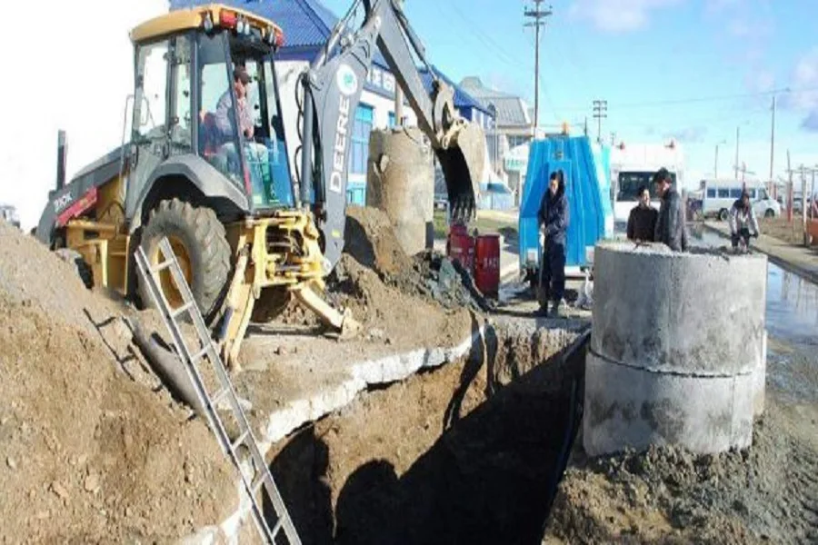 Trabajos en Barrio Malvinas Argentinas de Chacra XIII