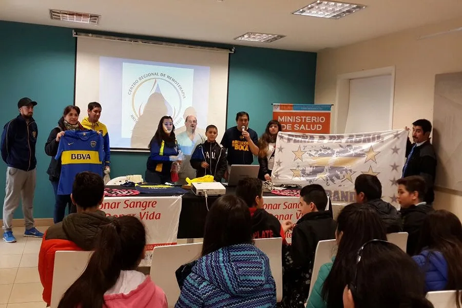 La Peña 2 de Abril nuevamente colaboró con la donación de sangre