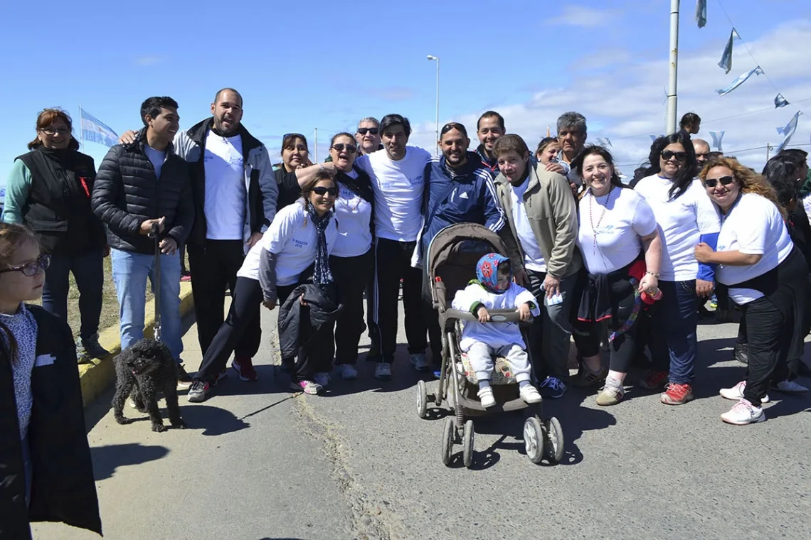 Los vecinos de Río Grande corrieron por el Diálogo y la Paz