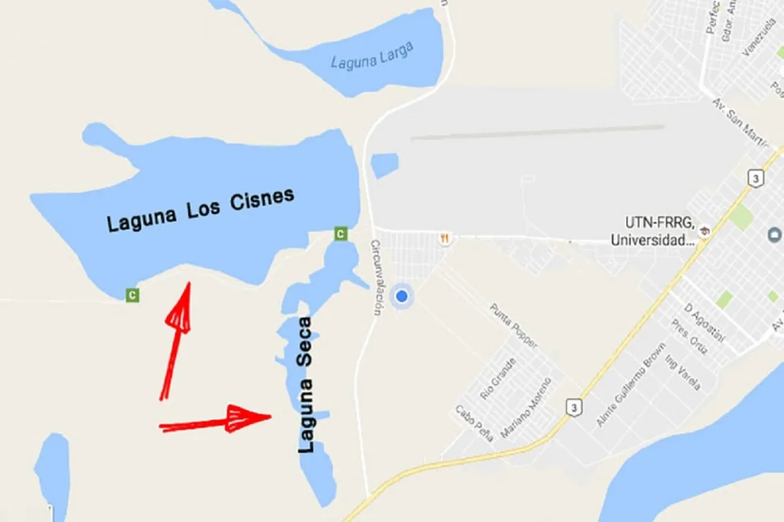 Nogar presentó un proyecto para sanear la Laguna Seca y Los Cisnes