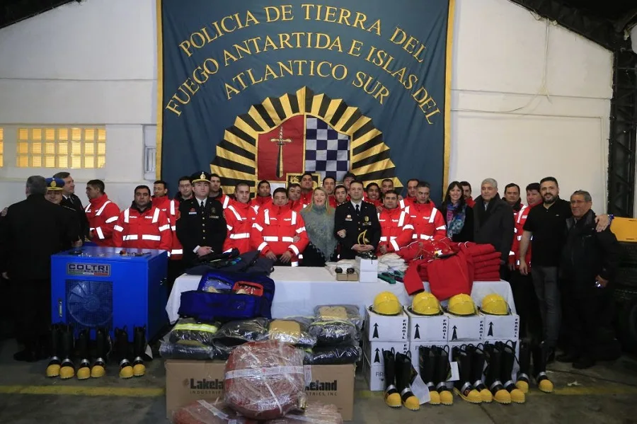 55º Aniversario de la División Bomberos Río Grande de la Policía provincial