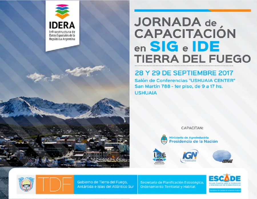 Jornada de capacitación en SIG e IDE