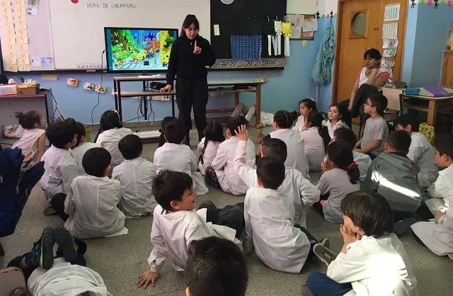 Escuela 8: Brindaron charlas de educación vial a más de 500 chicos