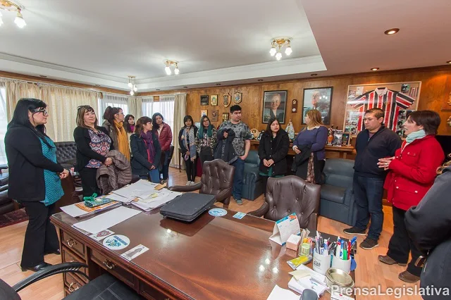 La Legislatura recibió la vista de alumnos del Centro de Formación Laboral