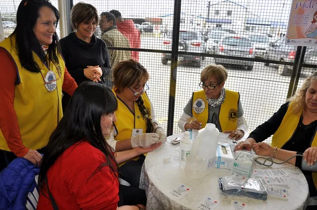 Controles en riesgo de Salud: El Club de Leones atendió a más de 80 vecinos