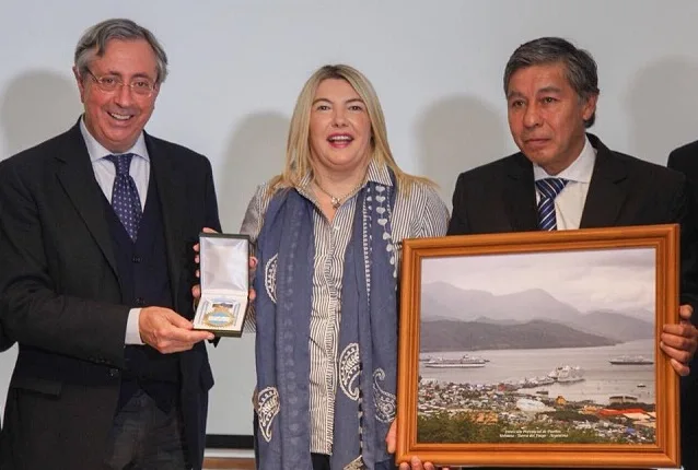 El Puerto de Ushuaia fue incorporado al Nodo Argentino junto a Buenos Aires y Madryn