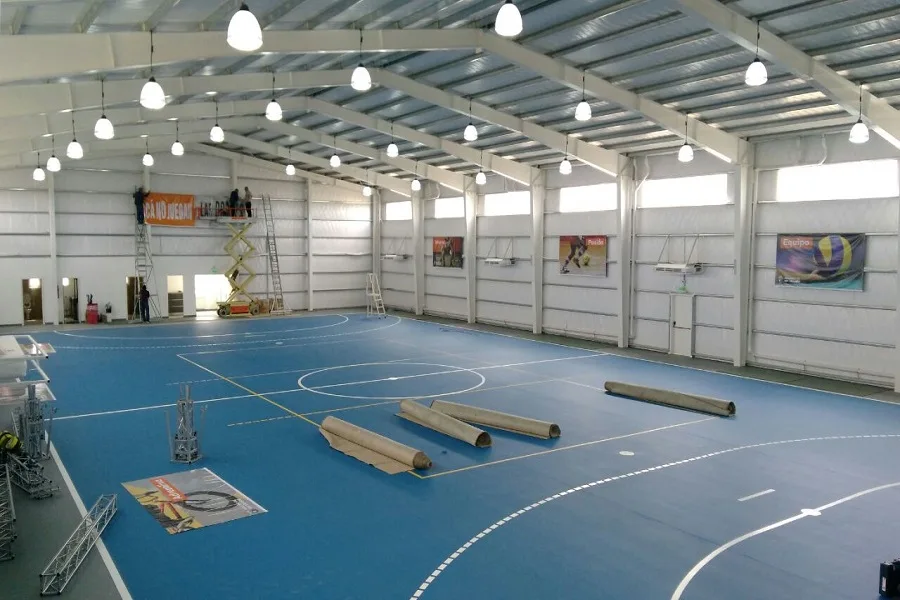 Este sábado se inaugurará el Primer Polideportivo del Barrio Malvinas Argentinas