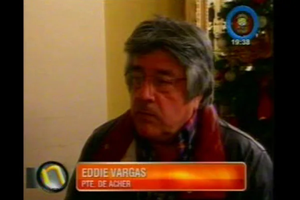 Presidente de Asociación Chilenos y Hermanos (ACHER), Eddie Vargas,