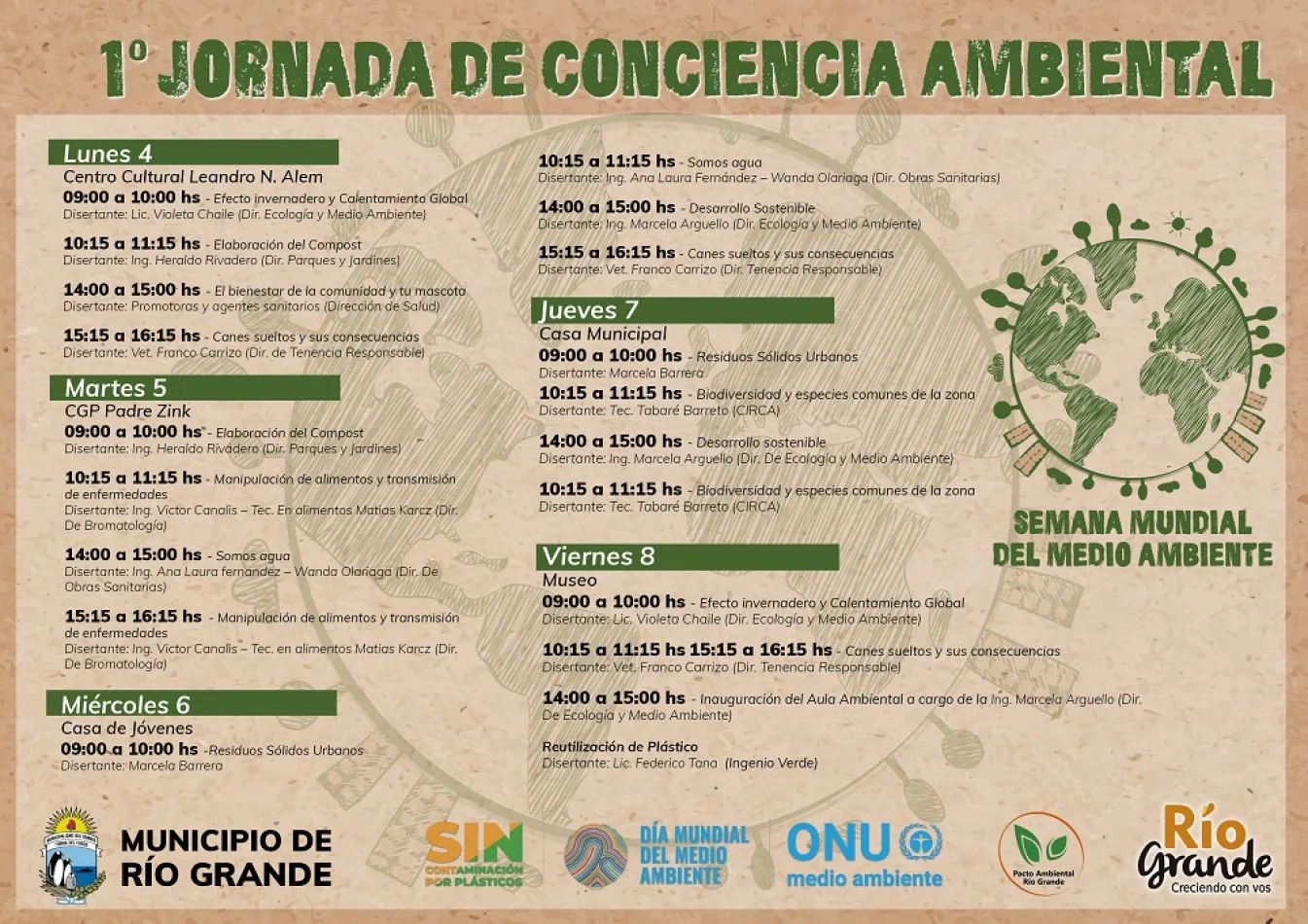 1° Jornada de Conciencia Ambiental