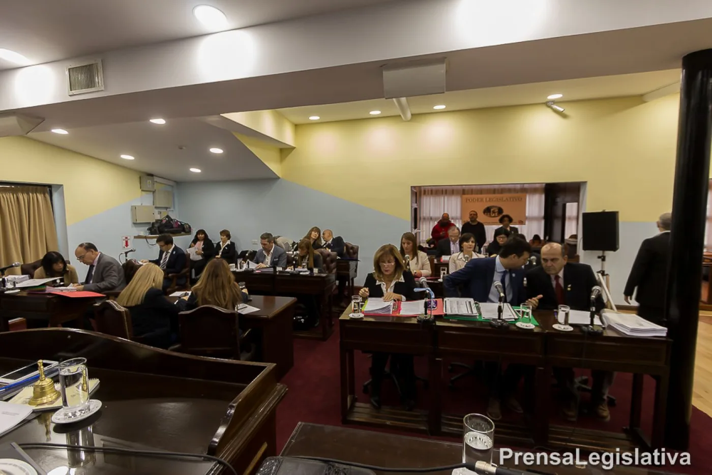 Sesión en la Legislatura de Ushuaia