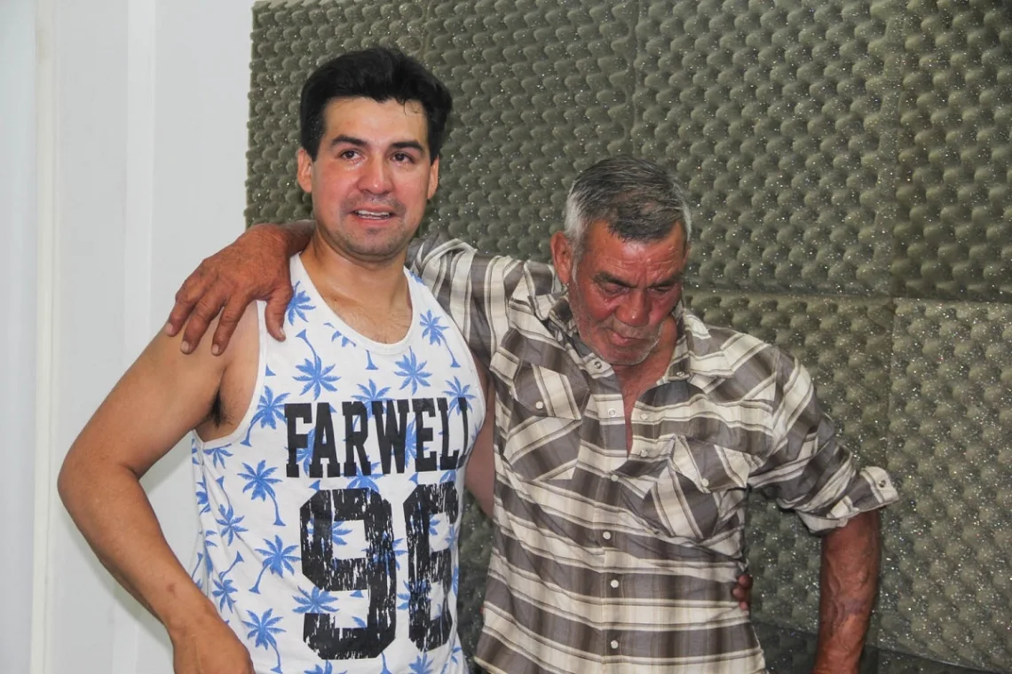 Pasaron 30 años: Emotivo reencuentro de un riograndense con su padre