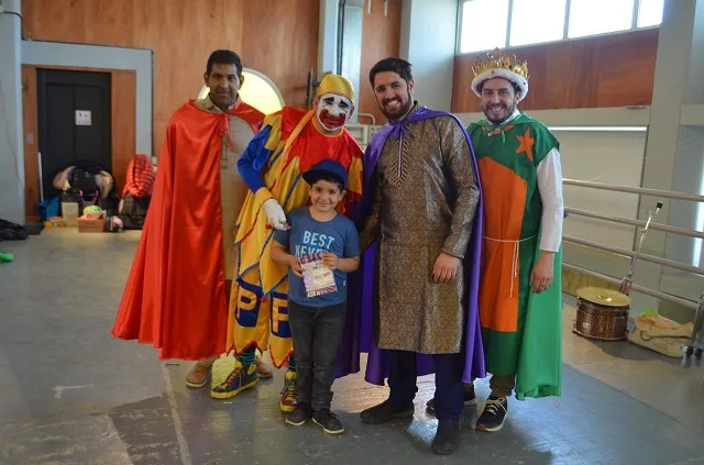 Los Reyes Magos llenaron el Polivalente de Arte de Ushuaia 