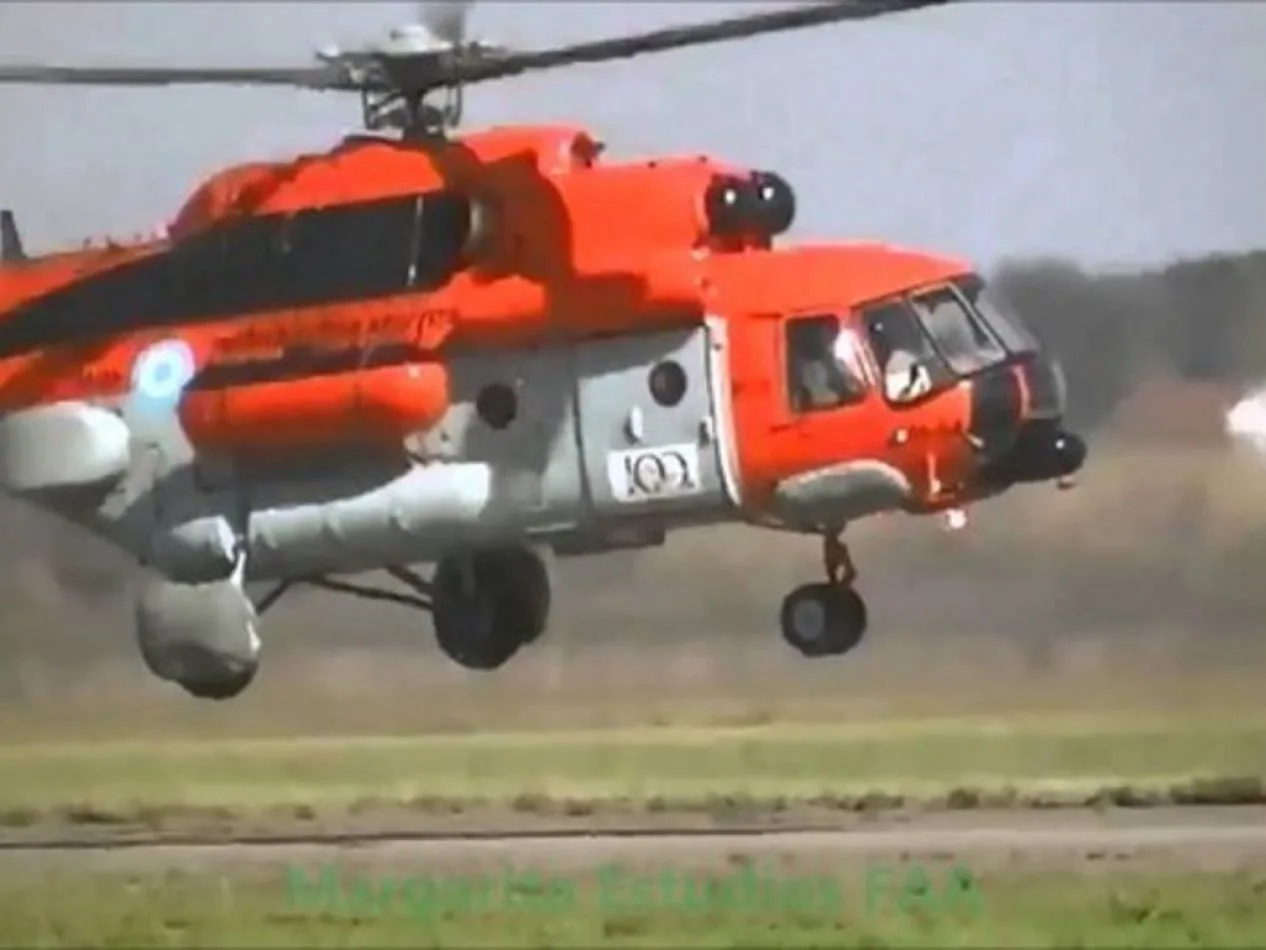 Aterrizó de emergencia el helicóptero con la comitiva presidencial