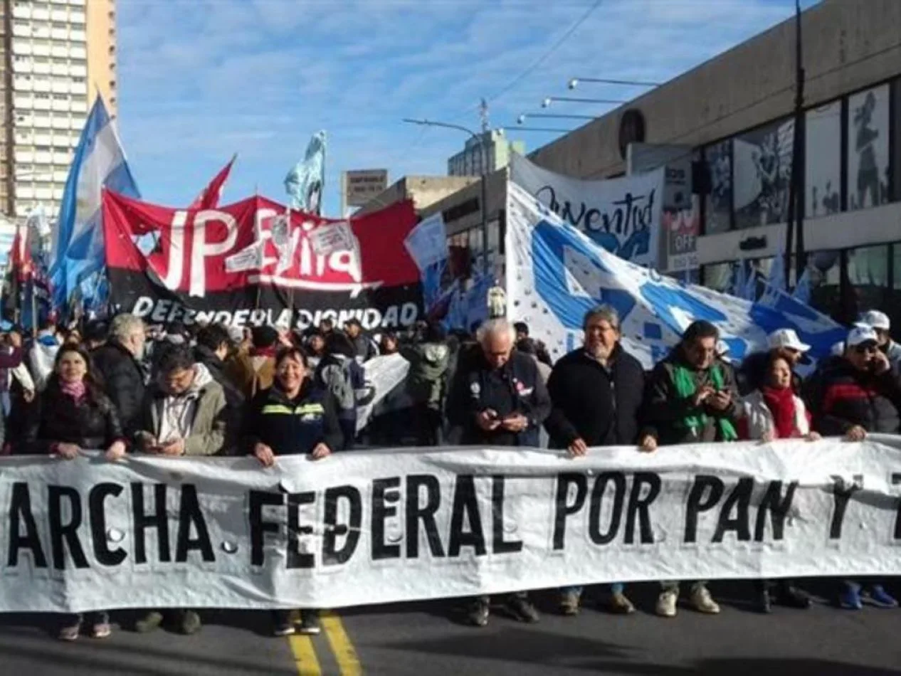 Marcha Federal en Plaza de Mayo