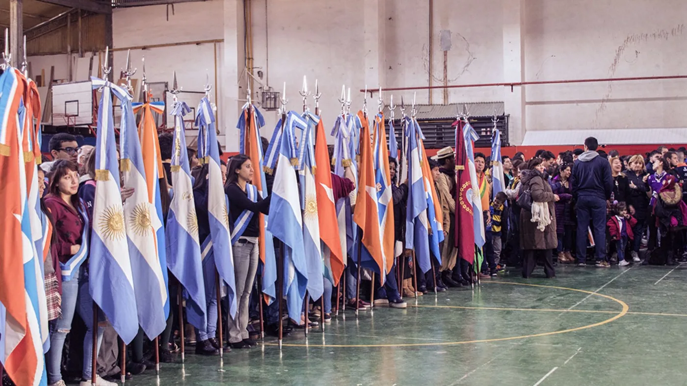 Acto central por el aniversario de la provincia.