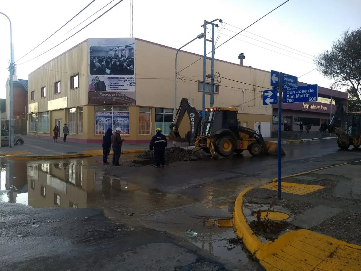 SE llevan adelante trabajos en distintos puntos de la ciudad.