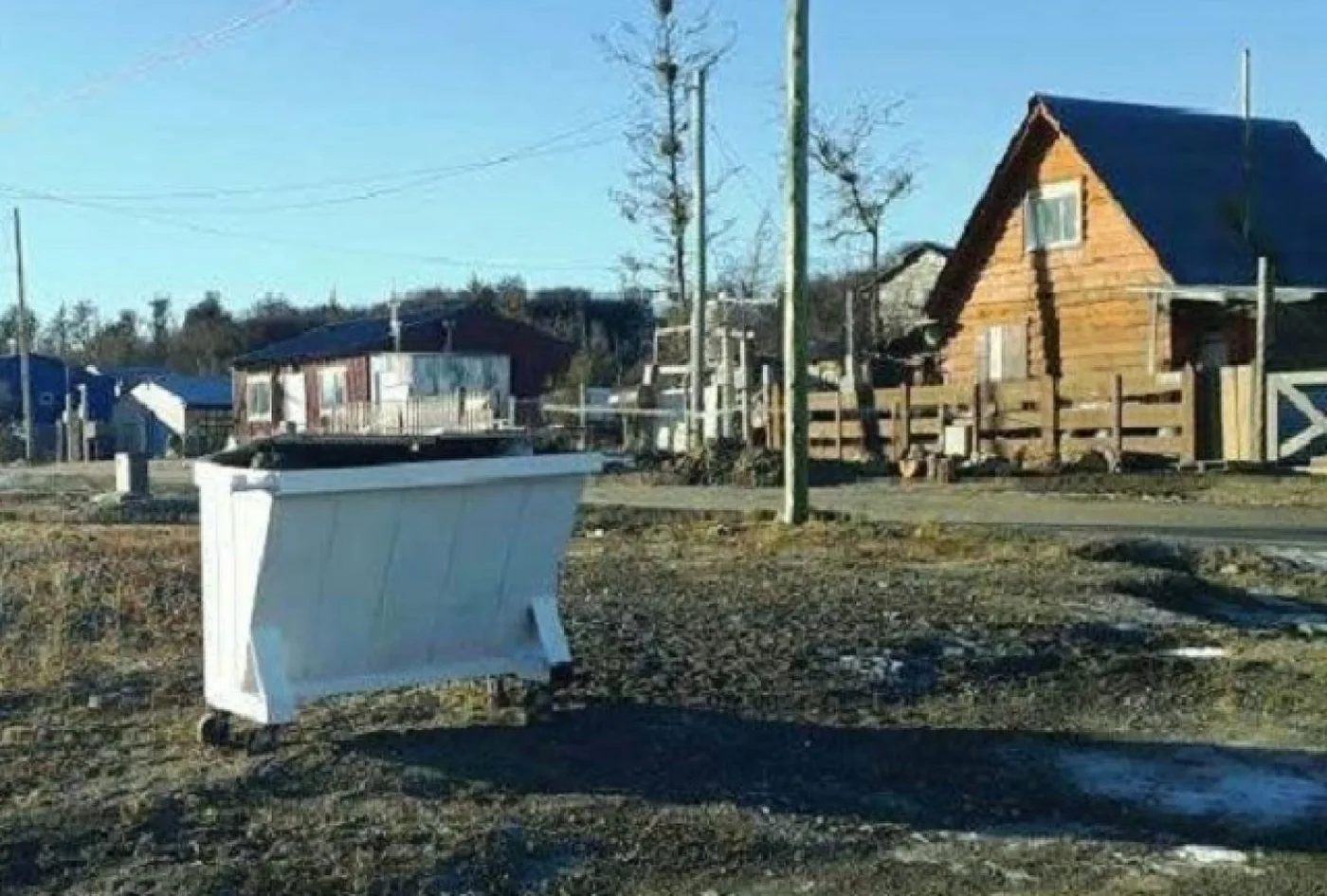 Los contenedores serán retirados cuando culmine la veda invernal.