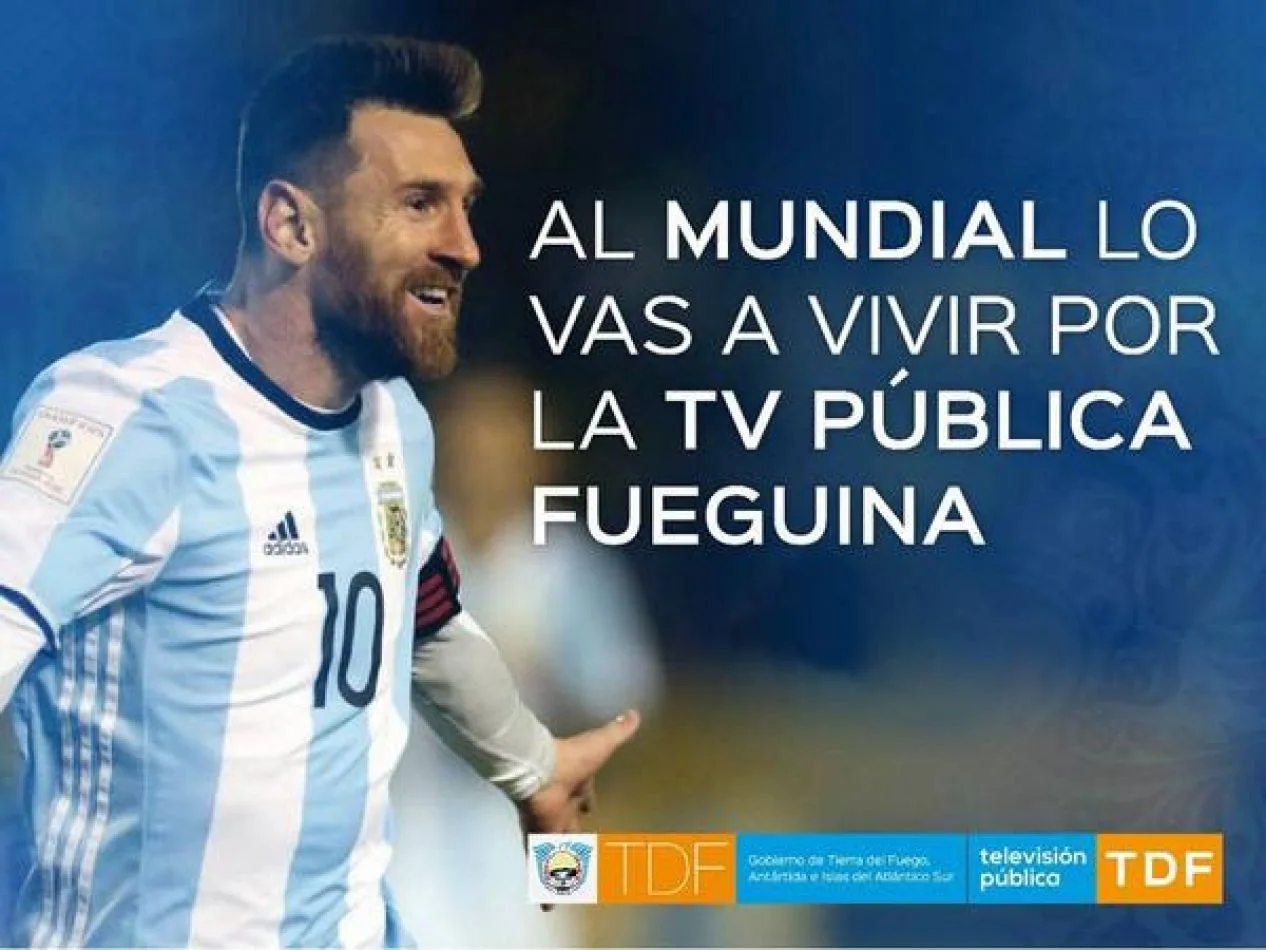Tierra del Fuego será alentará a la selección Argentina