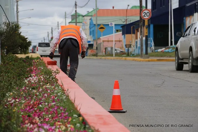 Continúan los trabajos de embellecimiento en Chacra II