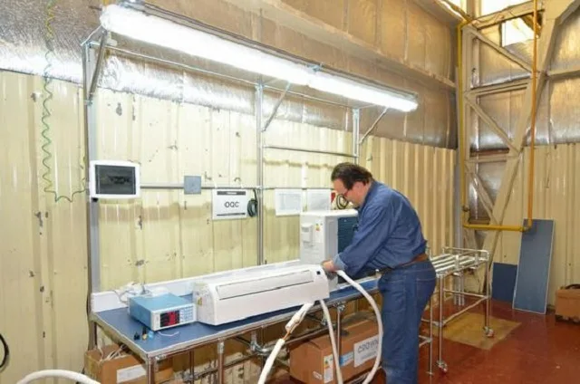 Foxman reactivó la fabricación de aire acondicionados en Tierra del Fuego