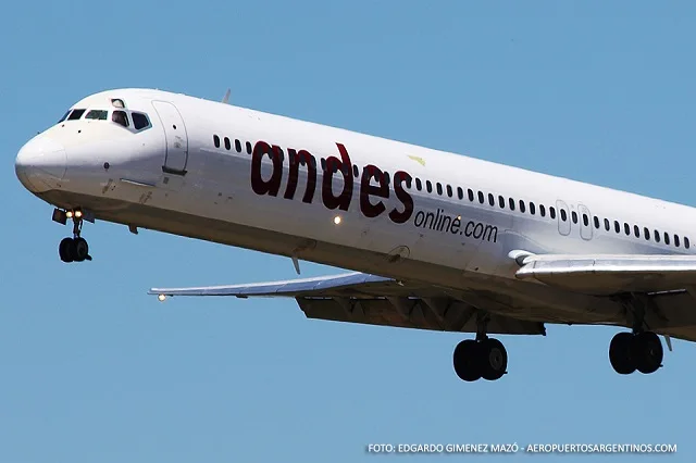 La línea aérea Andes suma vuelos entre Buenos Aires y Ushuaia