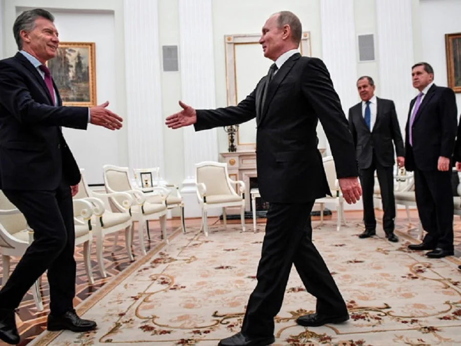 Macri y Putin sellaron una agenda de cooperación bilateral