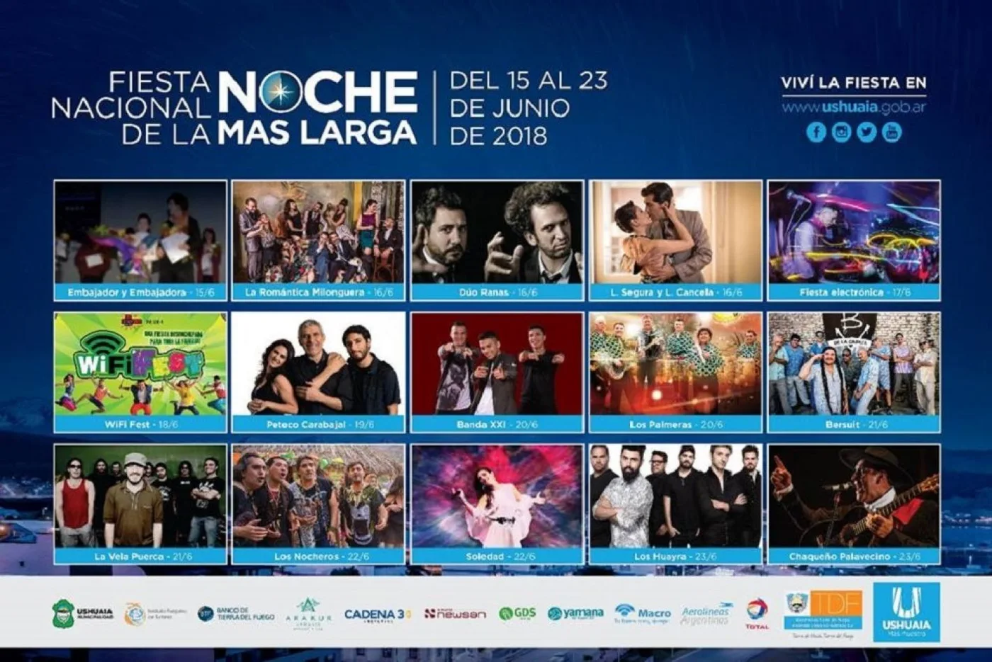 Todas las actividades de la fiesta de la Noche más Larga.