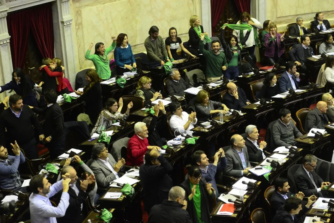 Diputados  en el Senado