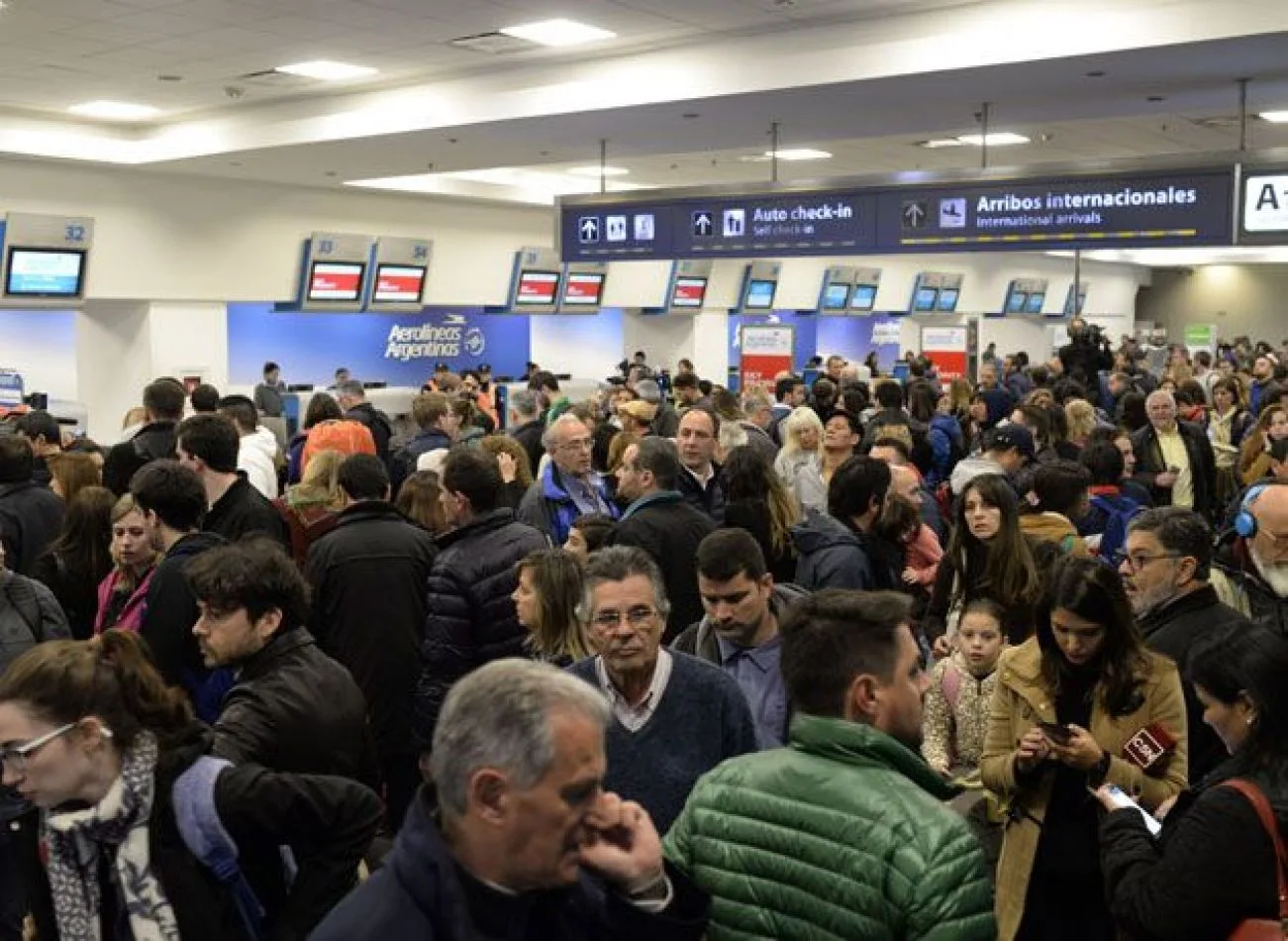 Aeropuerto sin vuelos por paro  de la CGT