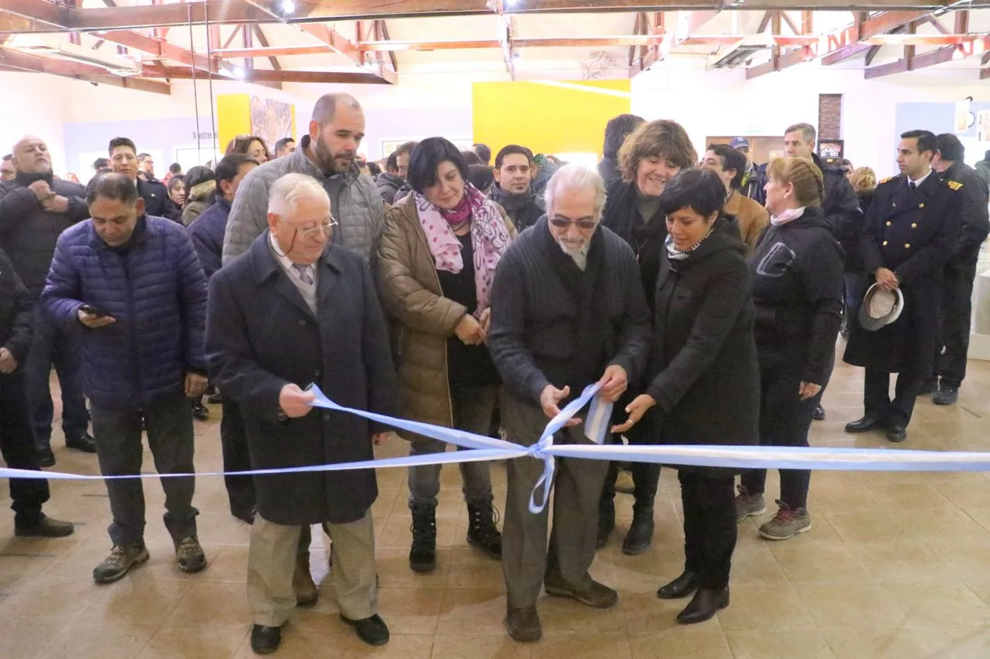 Inauguración de la muetra fotográfica "Un Lugar Dos Fotos"