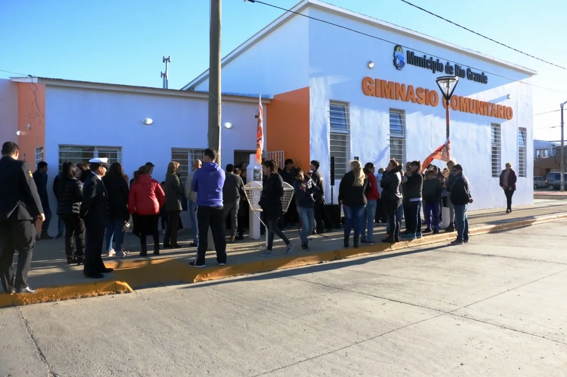 Se inauguró el primer Gimnasio Comunitario de la ciudad de Río Grande