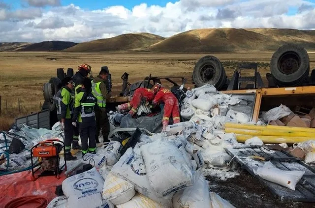 Cerro Sombrero: Camionero riograndense murió en la ruta 257