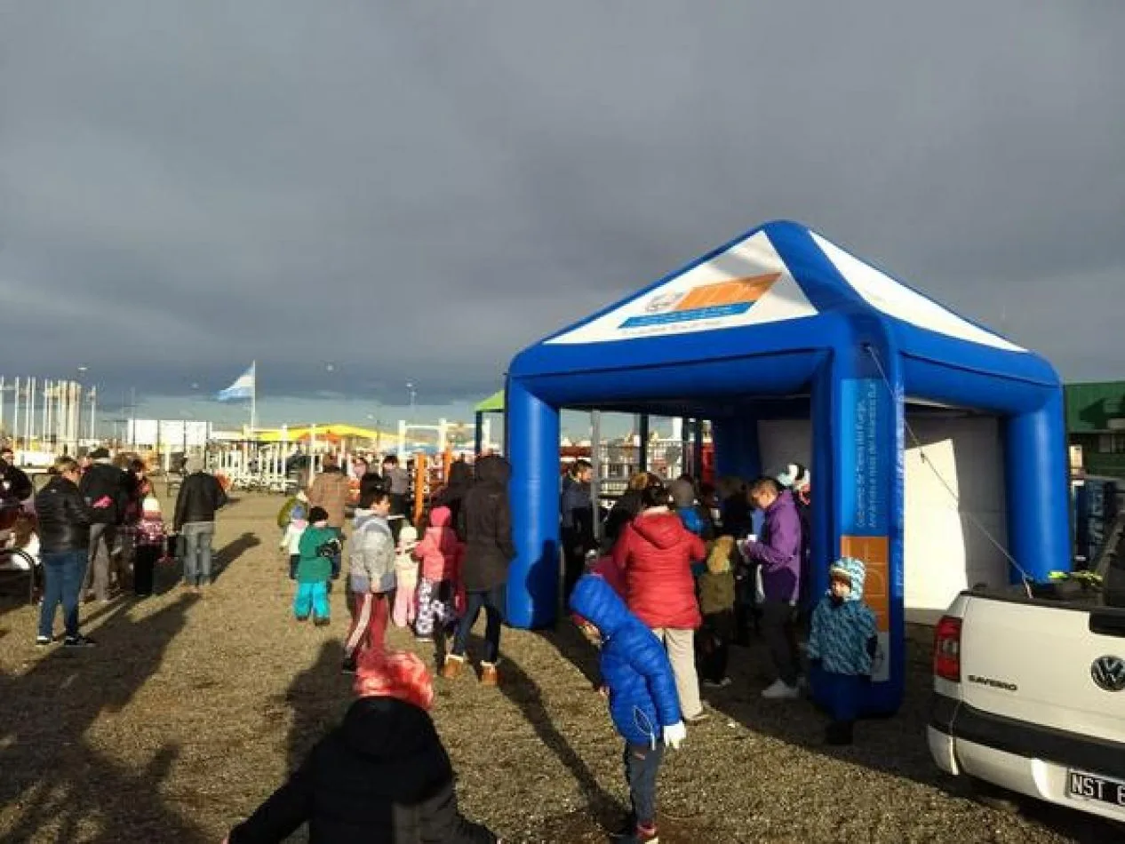 Deporte participó de jornadas recreativas