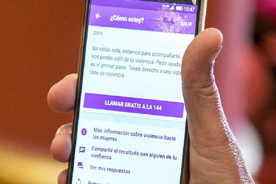  Lanzaron la app 144, para víctimas de violencia de género