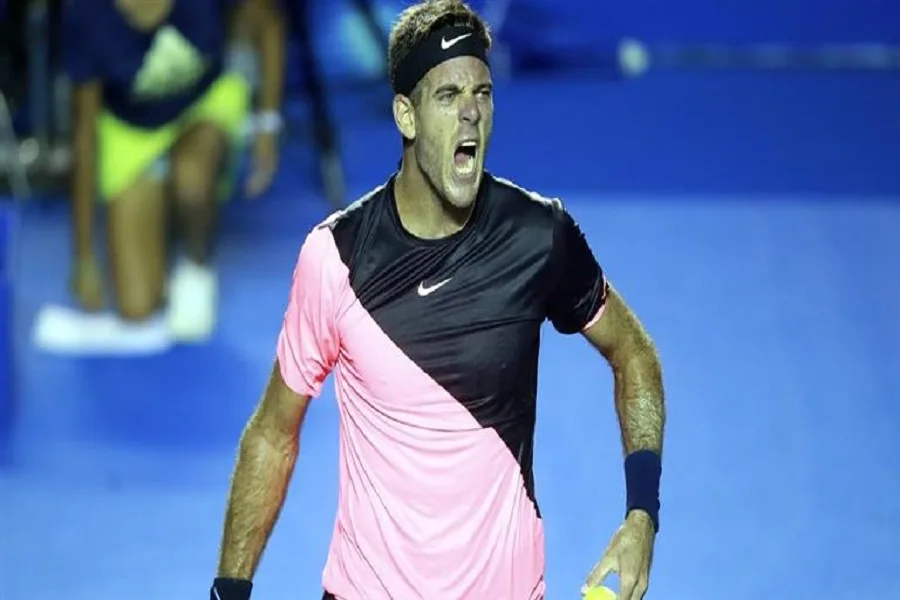 Arrollador triunfo de Del Potro lo metió en octavos de final