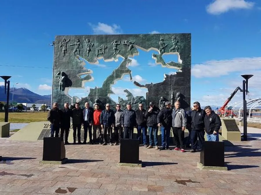 Veteranos de Guerra de todo el país llegan a Tierra del Fuego 