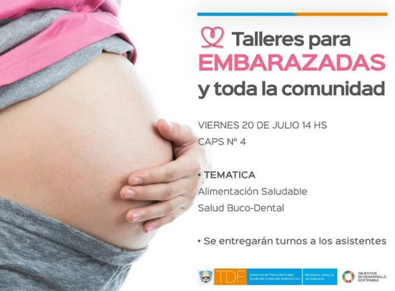 Taller para embarazadas y toda la comunidad