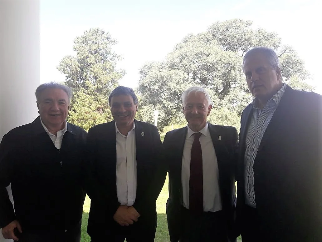 El Rector UTN, Ing. Héctor Aiassa y Rector U.N. de Córdoba Dr. Hugo Juri actual Presidente de Consej