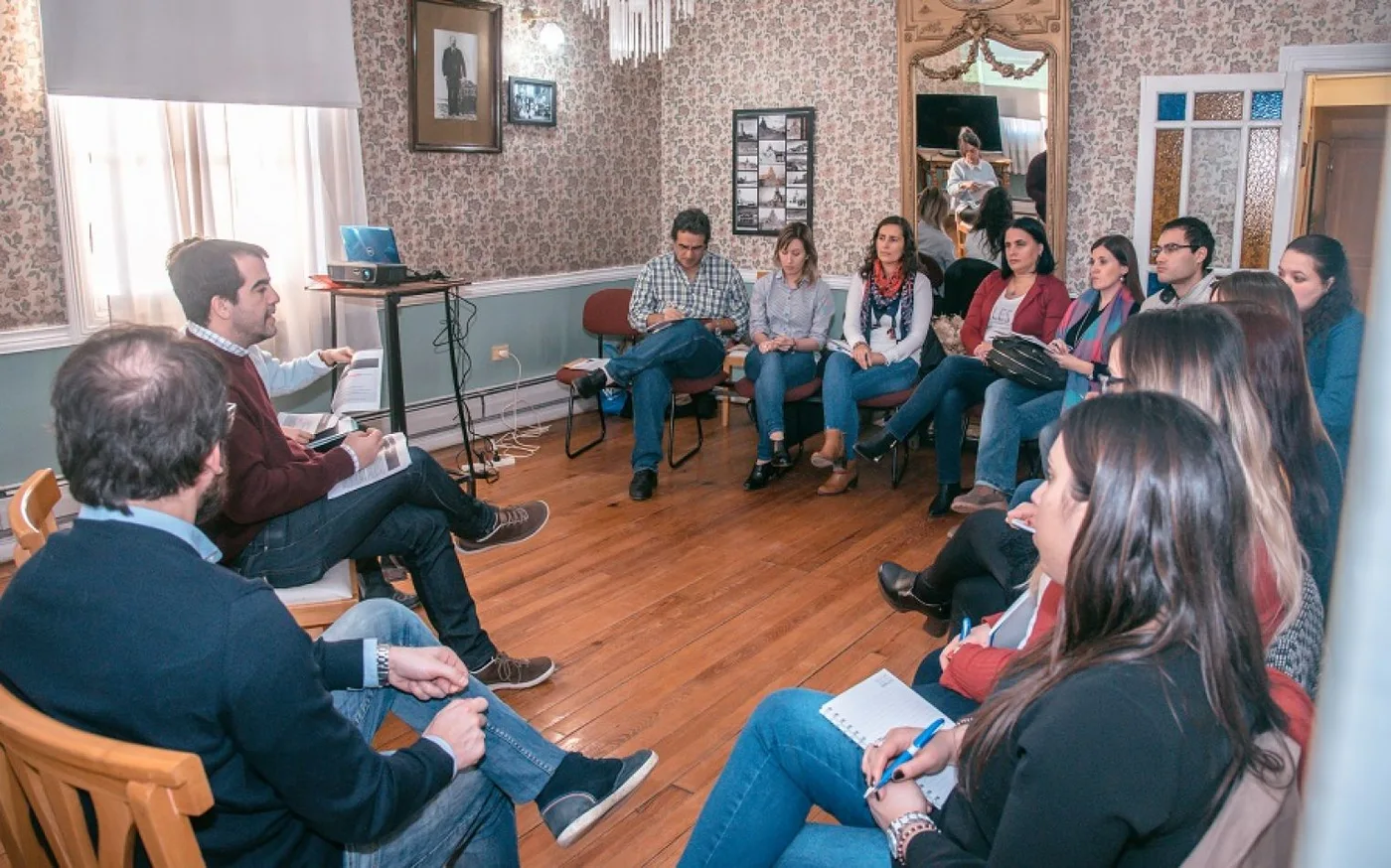 EL Gerente de Capacitación de Empleo del Ministerio de Trabajo de la Nación, Sebastián Enchieme